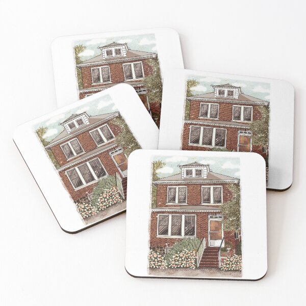 Item preview, 3121 Aberdeen St The King of Queens Print designed and sold by MelissaJamesIll.