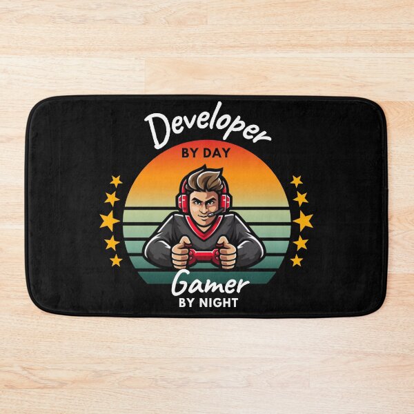 Item preview, Developer by Day Gamer by Night designed and sold by Redstrawberry13.
