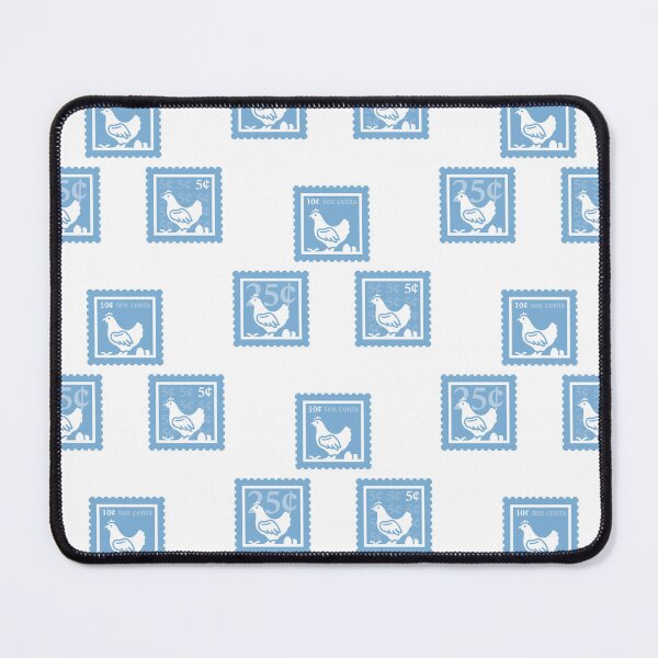 Item preview, Poultry Science | Light Blue & White Stamps | College Chicken Vet Major | Food Studies Graduate School Class | Bird Farmer Job | University Degree Minor | StampHeed 001 designed and sold by StampHeed.