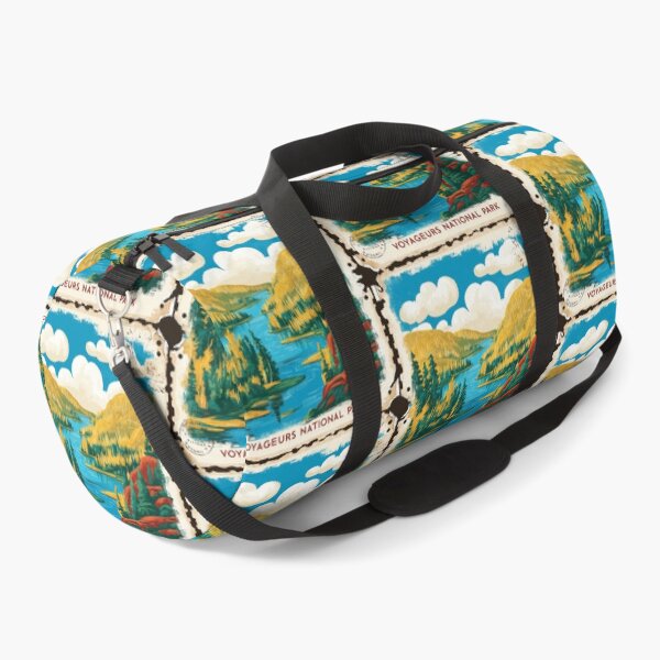 Item preview, Voyageurs National Park Postcard Vintage Retro Travel designed and sold by TravelPostcardGems.