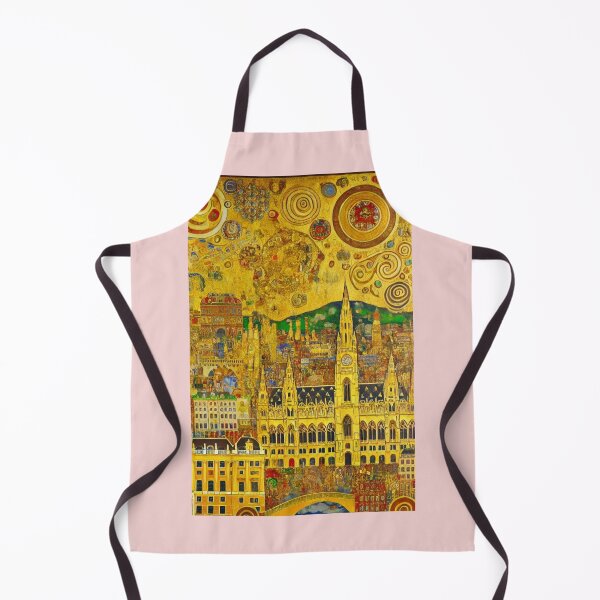 Item preview, Vienna’s Golden Cityscape, Inspired by Klimt designed and sold by AustriabyPublic.