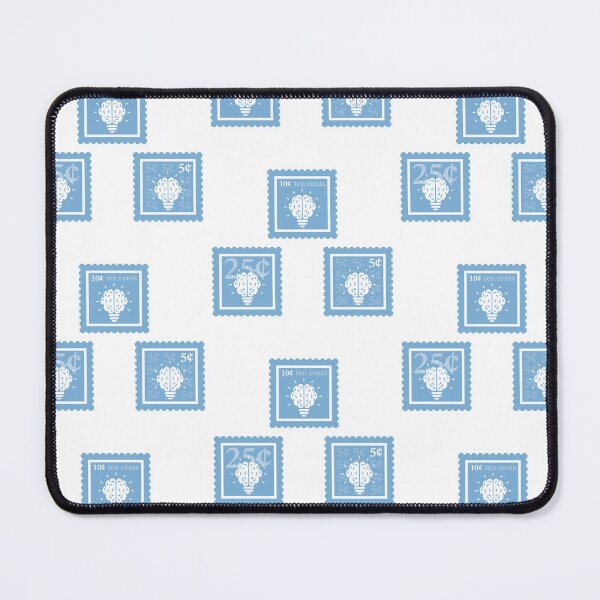 Item preview, Psychology | Light Blue & White Stamps | College Psych Neuroscience Major | Mental Illness Graduate School Class | Brain Psychologist Therapist Job | University Degree Minor | StampHeed 001 designed and sold by StampHeed.