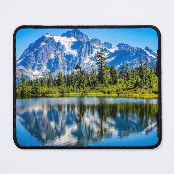 Item preview, Mount Shuksan Reflected in Picture Lake designed and sold by KMNscapes – Ireland Prints & Beyond.