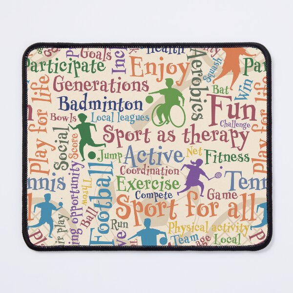 Item preview, Sport For All Design designed and sold by Hadrianwild.