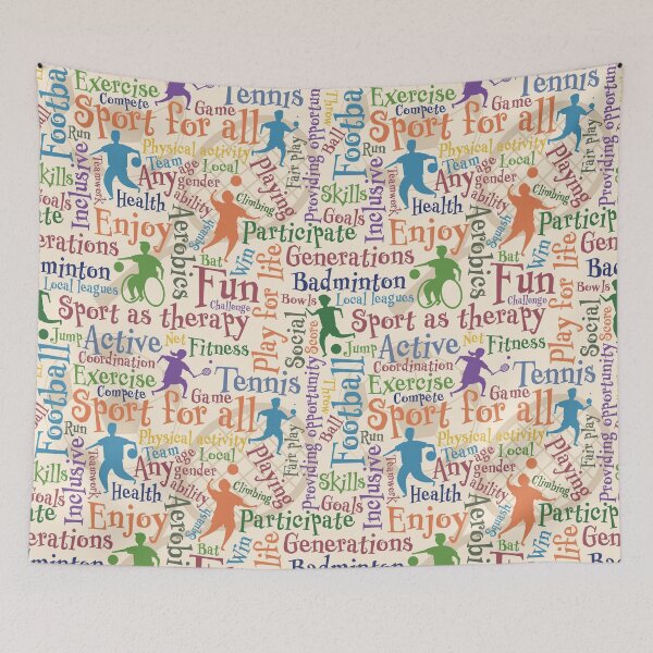 Item preview, Sport For All Design designed and sold by Hadrianwild.