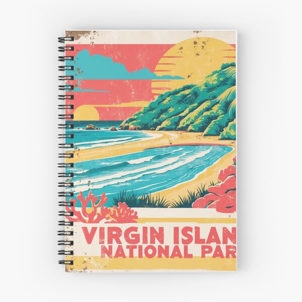 Item preview, Virgin Islands National Park Postcard Vintage Retro Travel designed and sold by TravelPostcardGems.