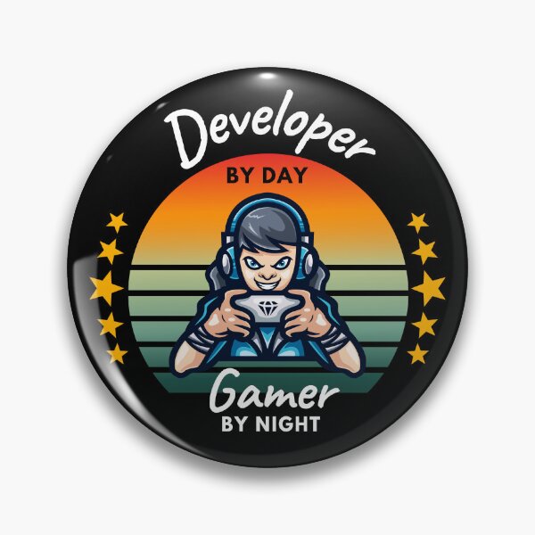 Item preview, Developer by Day Gamer by Night designed and sold by Redstrawberry13.