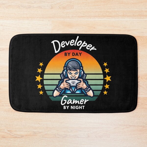 Item preview, Developer by Day Gamer by Night designed and sold by Redstrawberry13.
