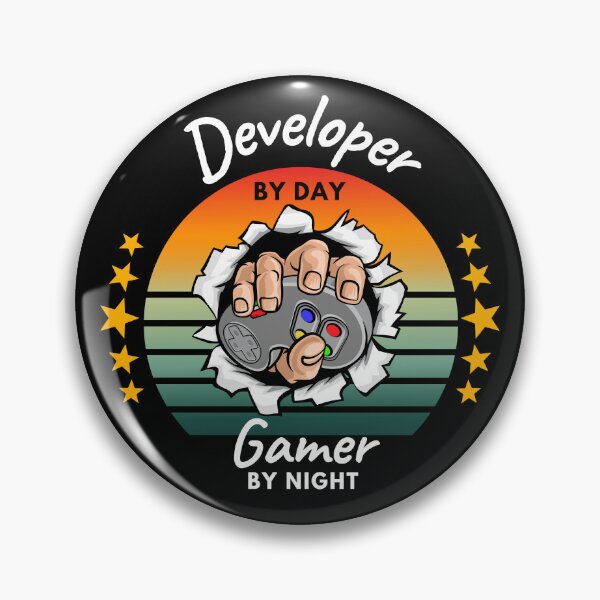 Item preview, Developer by Day Gamer by Night designed and sold by Redstrawberry13.