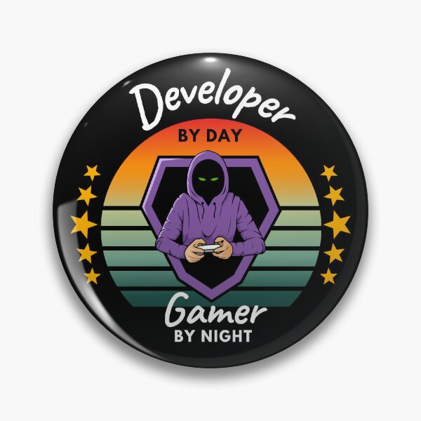 Item preview, Developer by Day Gamer by Night designed and sold by Redstrawberry13.