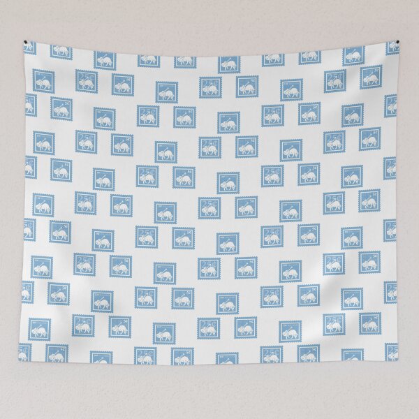 Item preview, Spanish | Light Blue & White Stamps | College Romance Language Major | Study Abroad Graduate School Class | International Translator Job | University Degree Minor | StampHeed 001 designed and sold by StampHeed.