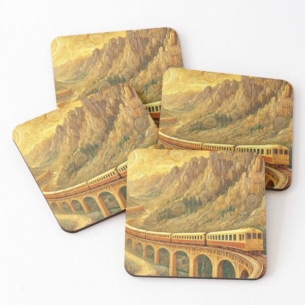 Item preview, Semmering Railway, Inspired by Klimt designed and sold by AustriabyPublic.