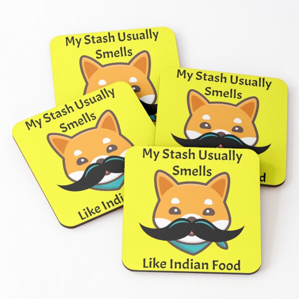 Item preview, My Stash Usually Smells Like Indian Food designed and sold by LionBrew.