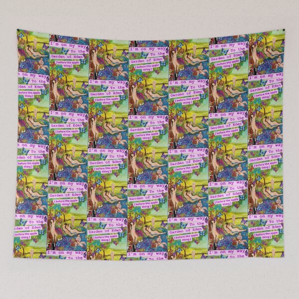 Item preview, iarthappy in  the  garden of eden designed and sold by tracey jacobson.
