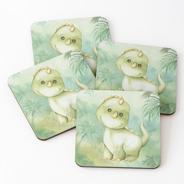 Item preview, Playful Dinosaur Exploring a Verdant Jungle designed and sold by AlexeyevZurga.