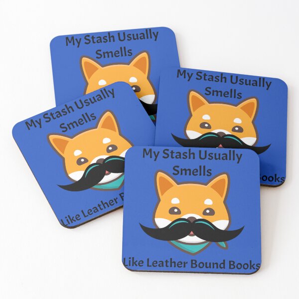 Item preview, My Stash Usually Smells Like Leather Bound Books designed and sold by LionBrew.