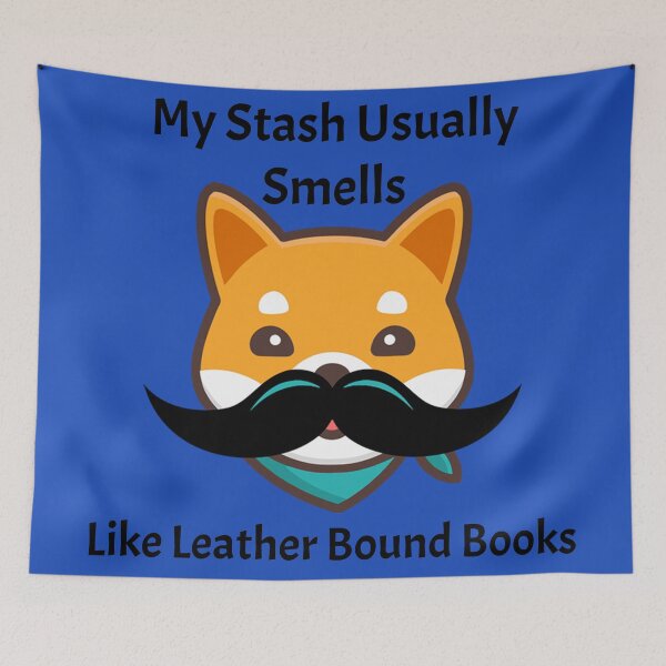 Item preview, My Stash Usually Smells Like Leather Bound Books designed and sold by LionBrew.