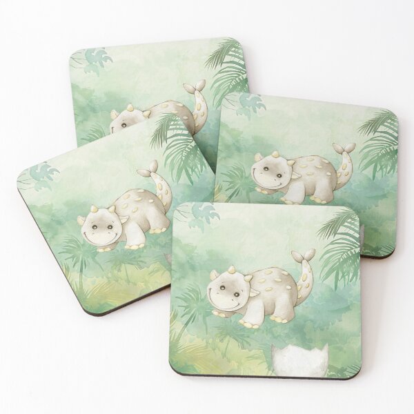 Item preview, Adorable Dino in Lush Greenery designed and sold by AlexeyevZurga.