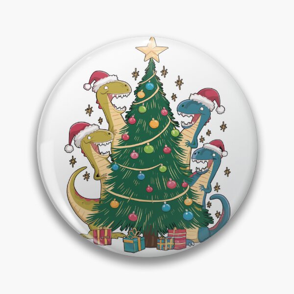 Artikelvorschau,  Fröhlicher Weihnachts-Dinosaurierbaum entworfen und verkauft von MrDesing10 ⭐⭐⭐⭐⭐.