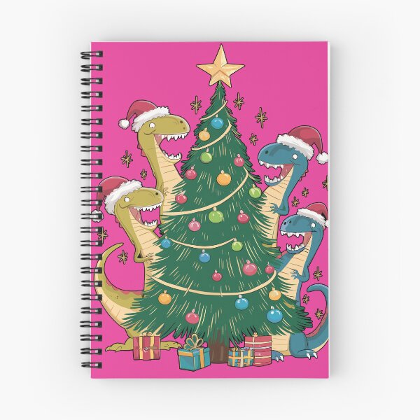 Artikelvorschau,  Fröhlicher Weihnachts-Dinosaurierbaum entworfen und verkauft von MrDesing10 ⭐⭐⭐⭐⭐.