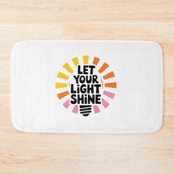 Item preview, Let Your Light Shine - Glowing light bulb designed and sold by MrERNST.