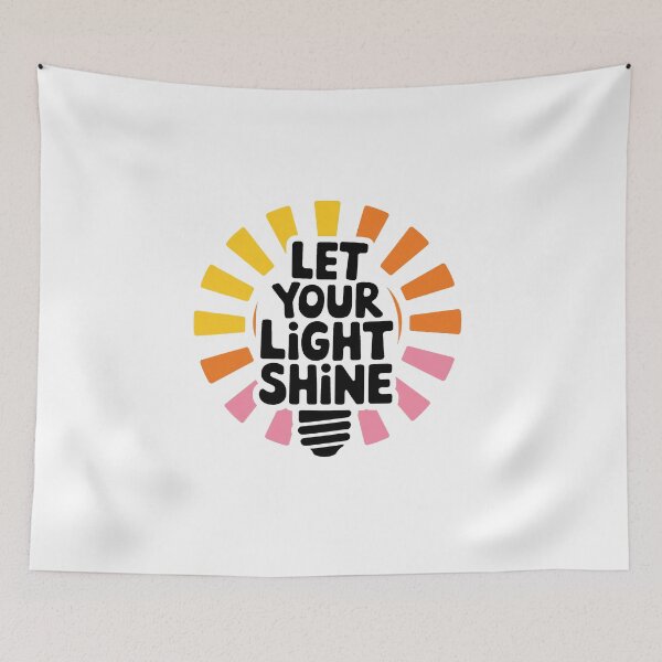 Item preview, Let Your Light Shine - Glowing light bulb designed and sold by MrERNST.