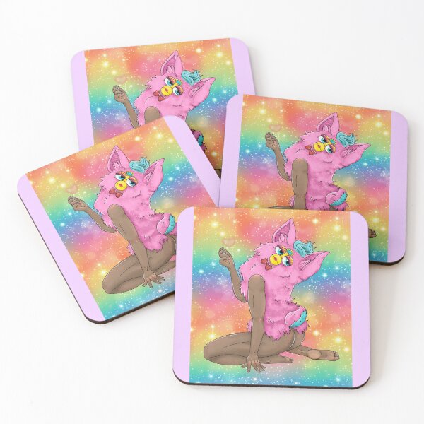 Item preview, Rainbow BG Sassy Furby designed and sold by BlueLocketeer.