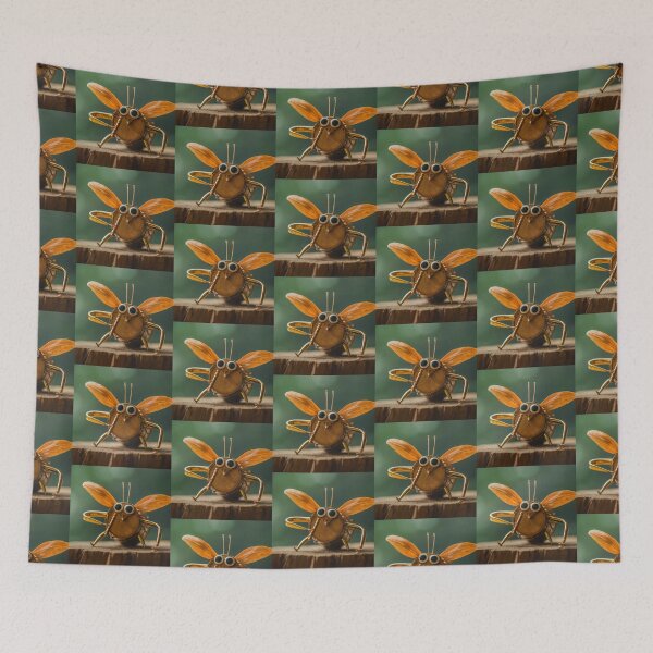Item preview, Azure Beauty: Butterfly on a Leaf designed and sold by BestArtByArvind.