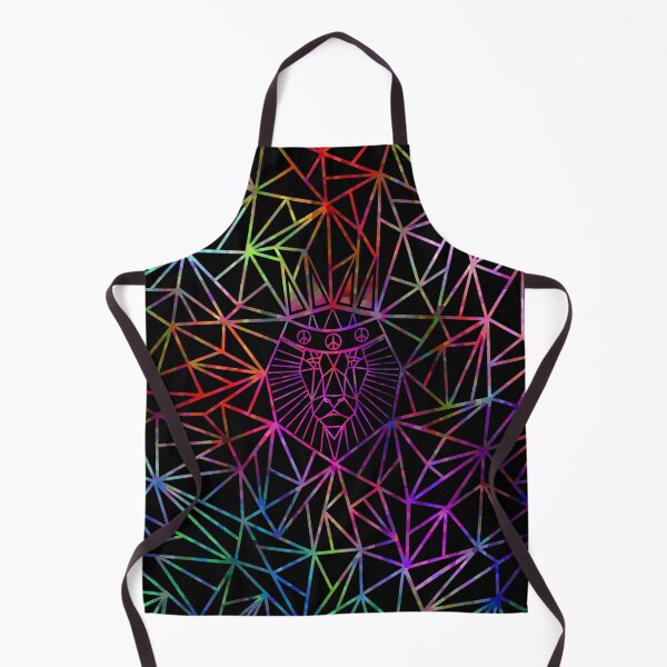 Item preview, Colorful Lion Face - Geometric Lion designed and sold by Sartoris Art.