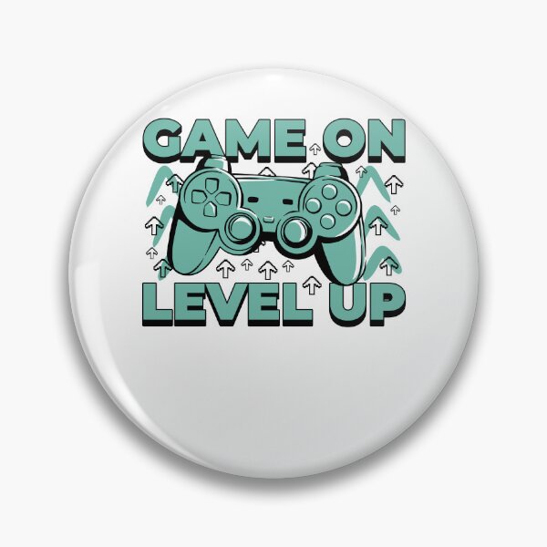Item preview, Game On Level Up Cool Gaming Gift designed and sold by PrintCrafting.
