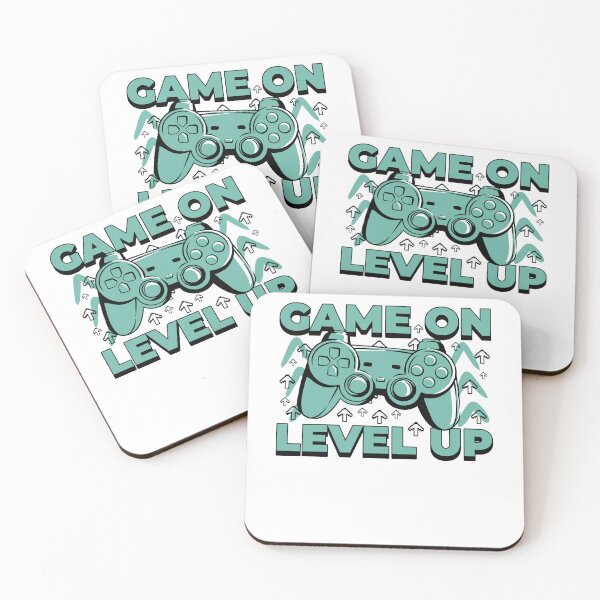 Item preview, Game On Level Up Cool Gaming Gift designed and sold by PrintCrafting.