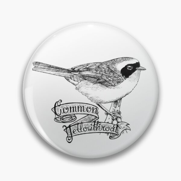 Item preview, Common Yellowthroat (Geothlypis trichas) designed and sold by UnderfootStudio.