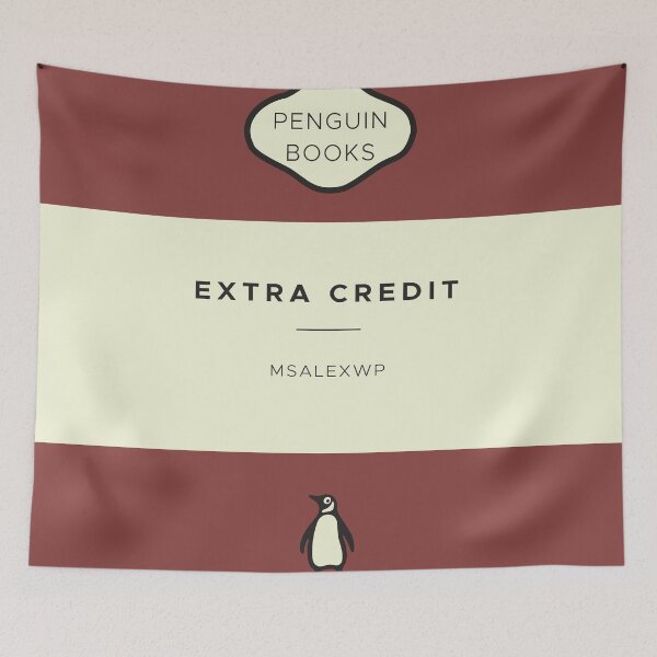 Item preview, Extra Credit by MsAlexWP - Penguin Books designed and sold by Olivia Wrisinger.