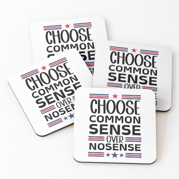 Item preview, Choose Common Sense Over Nonsense designed and sold by Serbin.