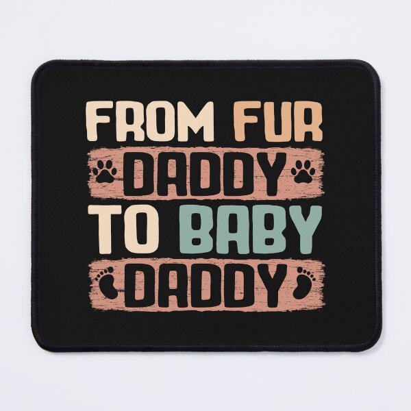 Item preview, From Fur Daddy To Baby Daddy Funny Dog Dad Fathers Pregnancy Announcement Gifts designed and sold by alenaz.