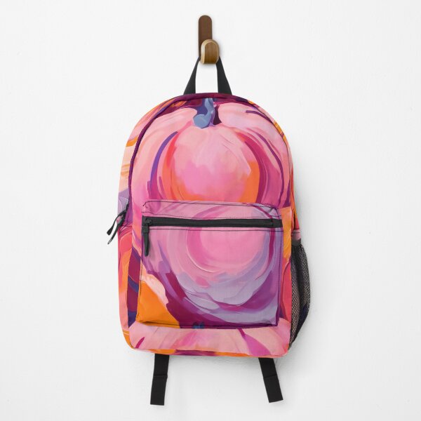 Item preview, Whimsical Magenta Pumpkin Painting designed and sold by 21 Tulips.