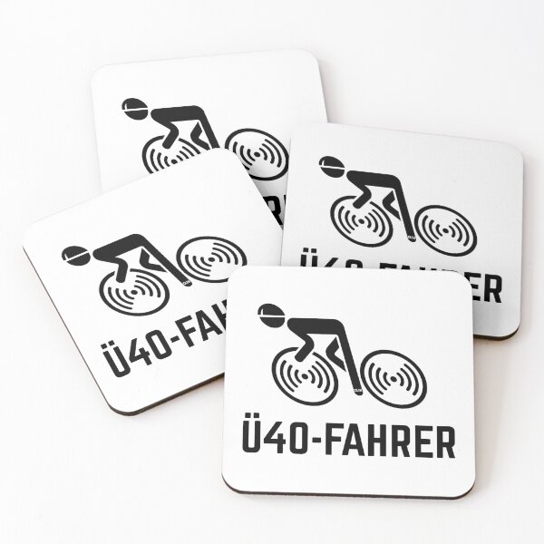 Item preview, Over 40 riders (racing cyclist / racing bike / bicycle / black) designed and sold by MrFaulbaum.