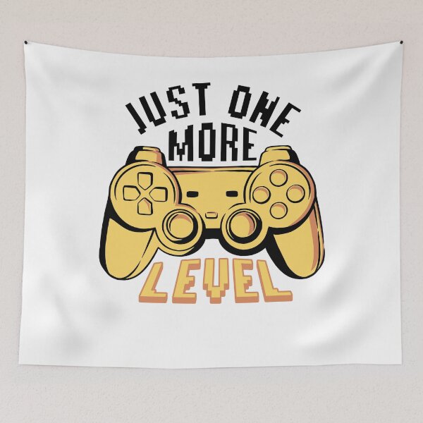 Item preview, Gaming Controller Just One More Level designed and sold by PrintCrafting.