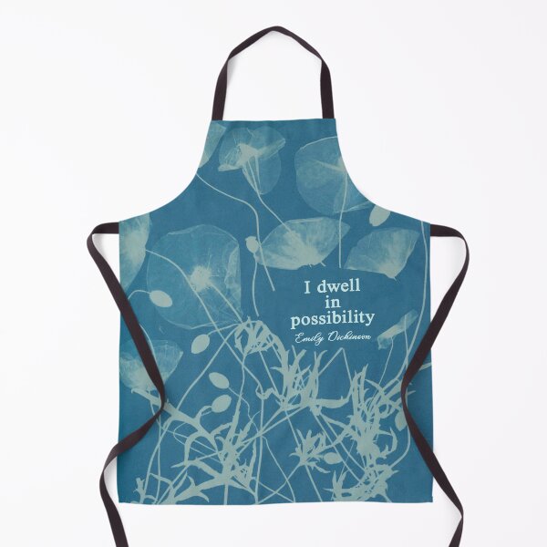 Item preview, I dwell in possibility Emily Dickinson designed and sold by BlackLotusPrint.