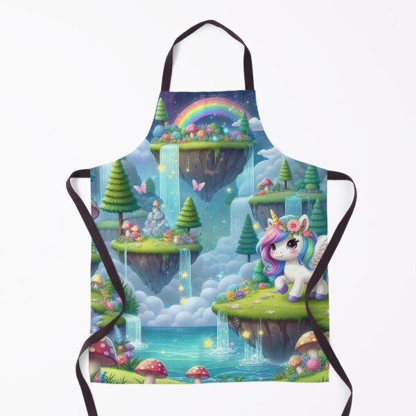 Item preview, Enchanted Unicorn Paradise designed and sold by ZenOfAIarts.