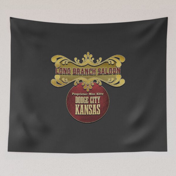 Item preview, Long Branch Saloon. Gunsmoke. designed and sold by robotrobotROBOT.