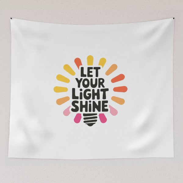 Item preview, Let Your Light Shine - Glowing light bulb designed and sold by MrERNST.