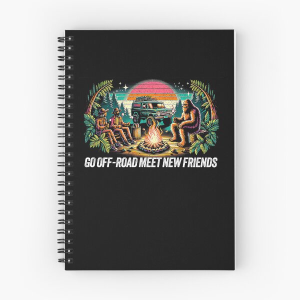 Item preview, Off-Road Adventure - Meet Bigfoot Around the Campfire designed and sold by Tabu Touch.