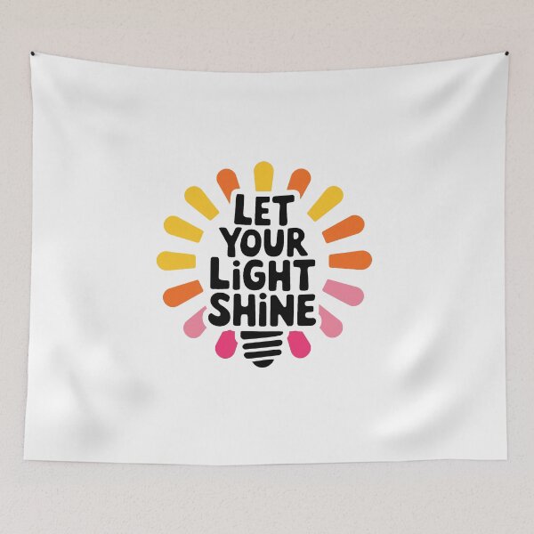Item preview, Let Your Light Shine - Glowing light bulb designed and sold by MrERNST.