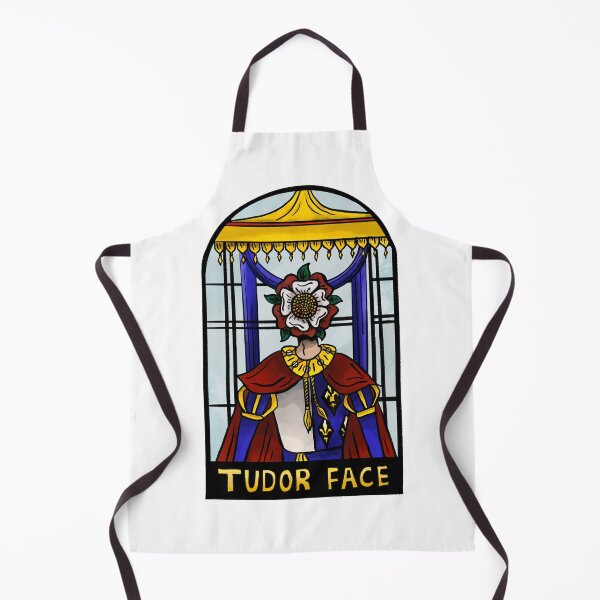Item preview, Tudor face stained glass window designed and sold by TheDoodlemancer.