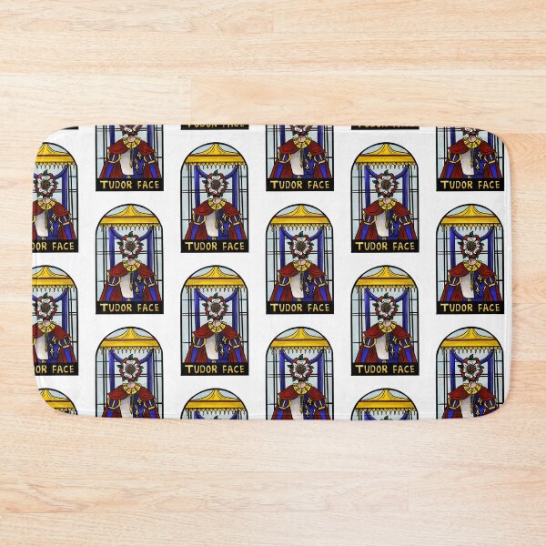 Item preview, Tudor face stained glass window designed and sold by TheDoodlemancer.