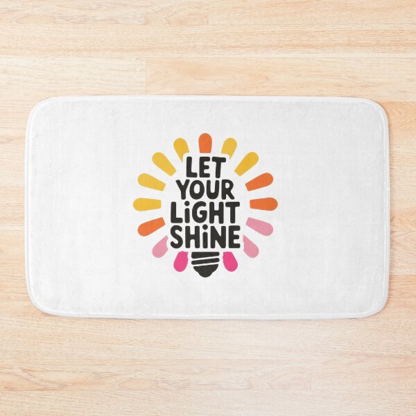 Item preview, Let Your Light Shine - Glowing light bulb designed and sold by MrERNST.