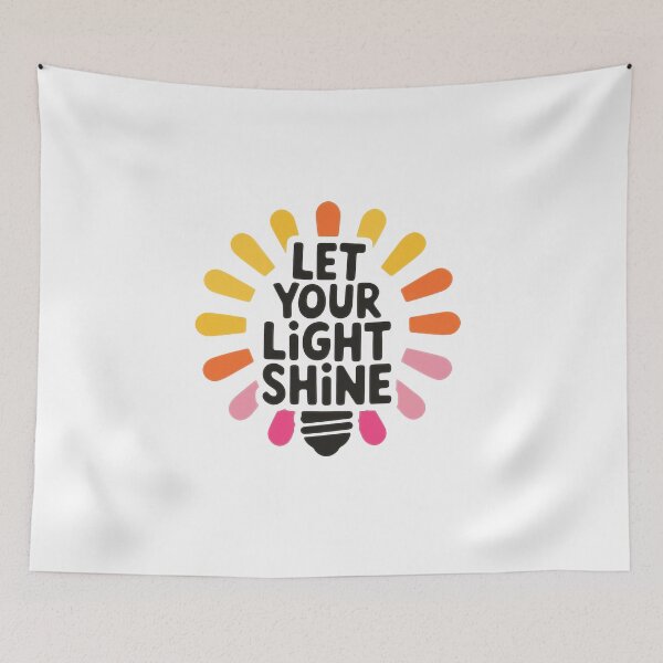 Item preview, Let Your Light Shine - Glowing light bulb designed and sold by MrERNST.