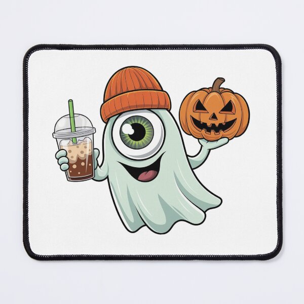 Item preview, green acid ghost pumpkin designed and sold by bukajart.