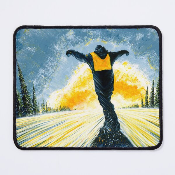 Item preview, Snowboarder: Salute The Sun 2024 designed and sold by Shred Art Studio.